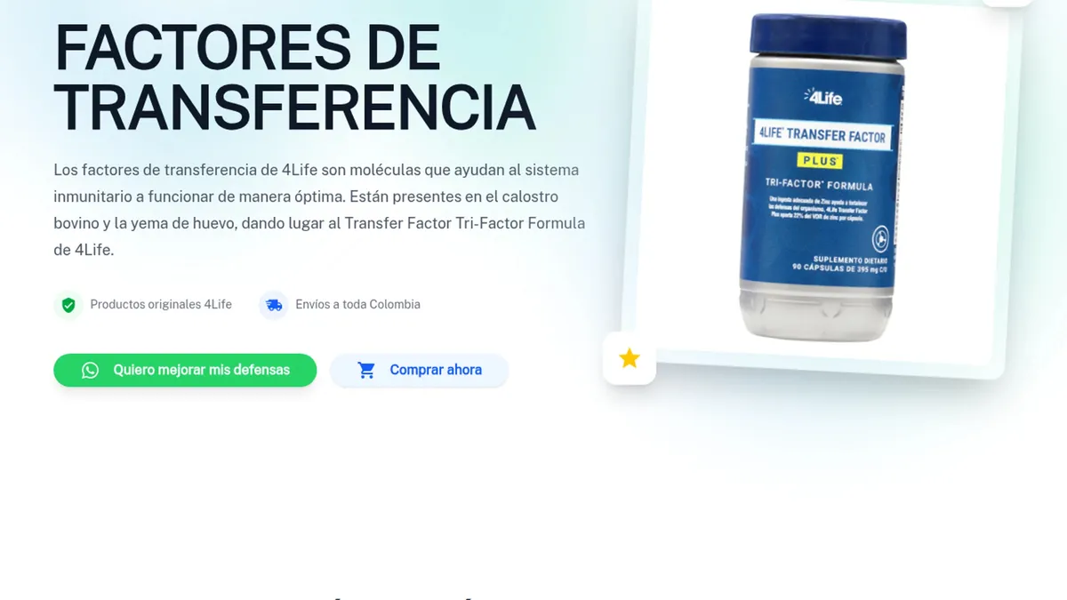 Captura de Un Producto Que Cambia Vidas